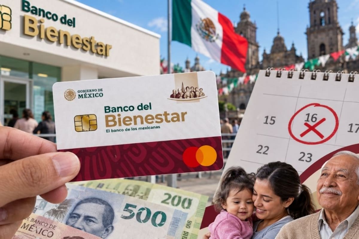 Banco del Bienestar confirma que no habrá depósitos este 16 de septiembre y reanudará la entrega de apoyos el jueves 17 para beneficiarios con letras N, Ñ y O