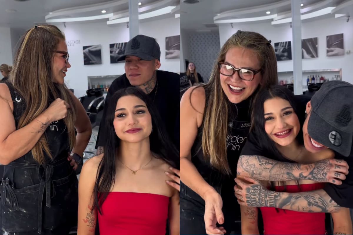 Santa Fe Klan y Camila Zamorano visitan a famosa cosmetóloga hermosillense para cambio de look (VIDEO)