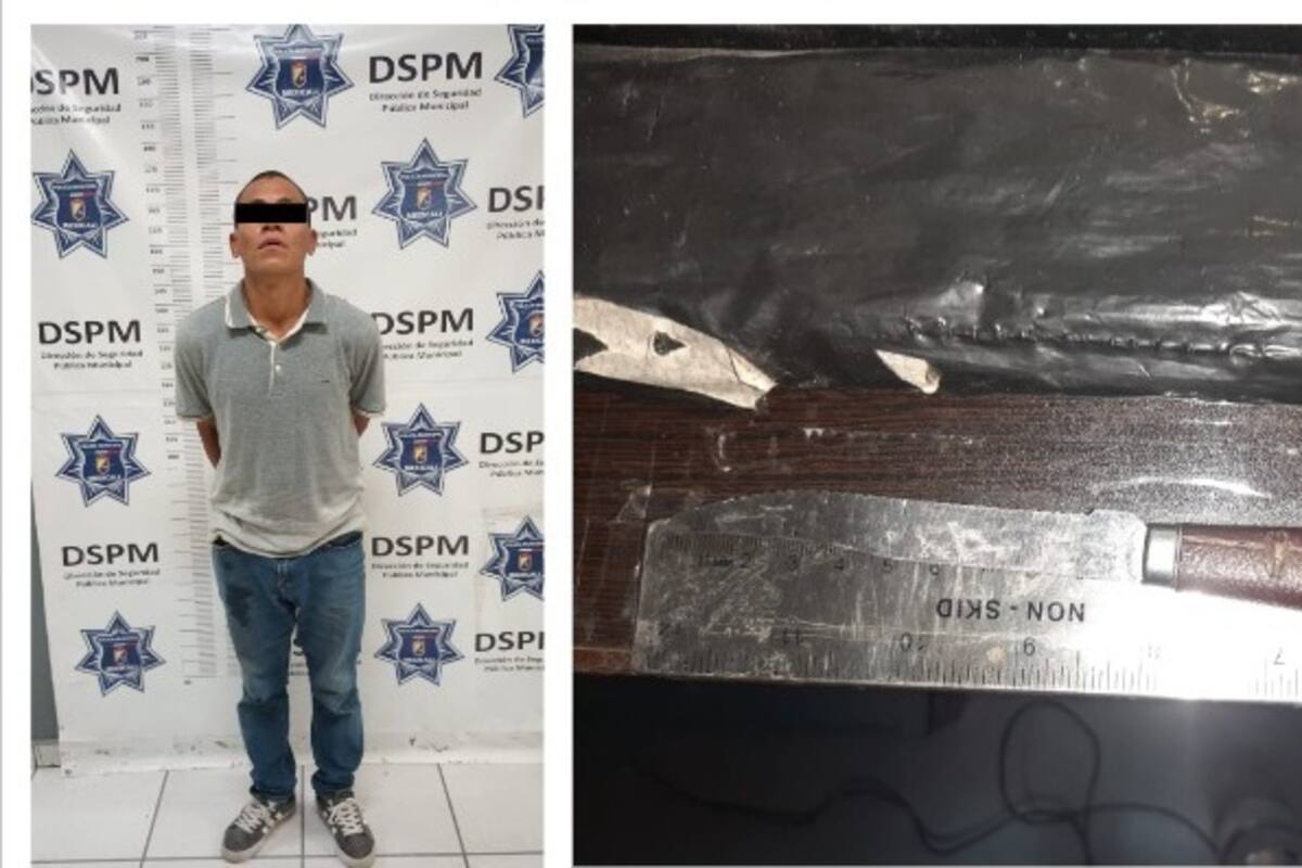 Detienen a sujeto con orden de aprehensión activa por robo calificado