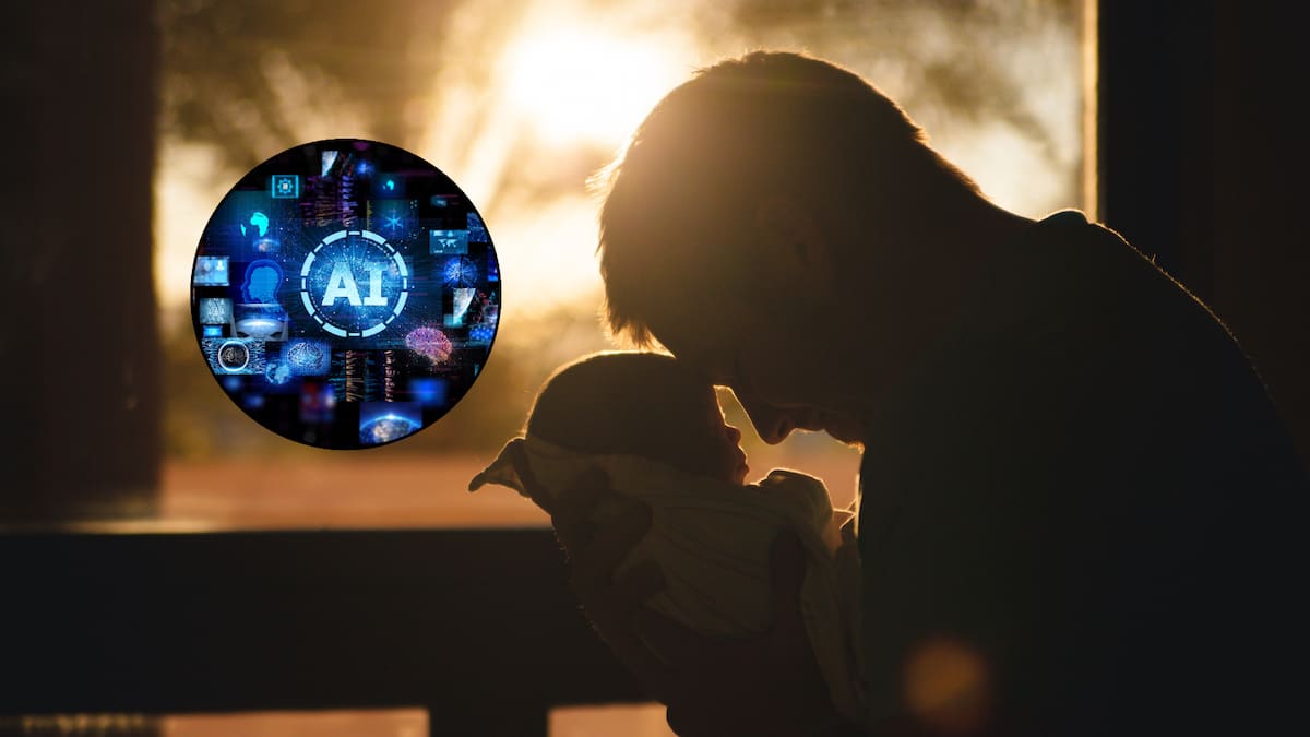 Después de 20 años de intentos, un hombre con problemas de fertilidad logró ser padre gracias a un nuevo invento con IA