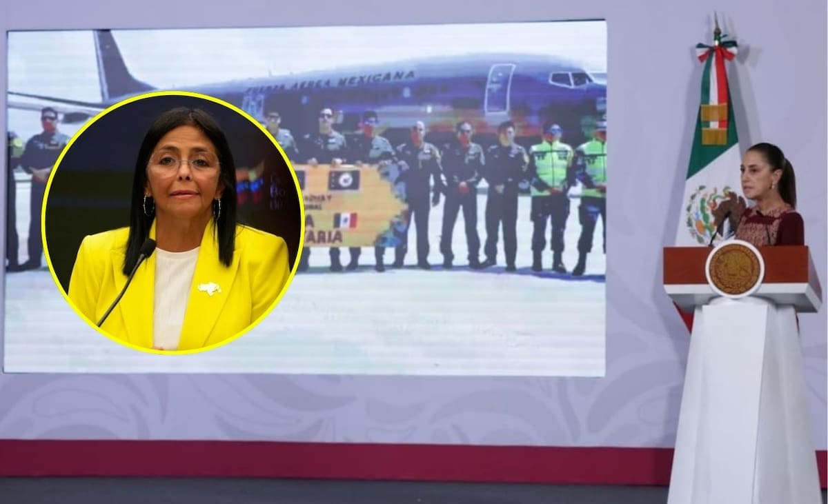 Sheinbaum sostendrá llamada con Delcy Rodríguez a las 10 de la mañana