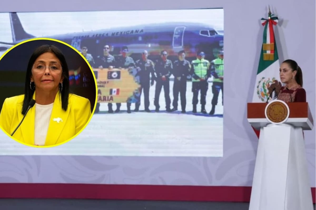 Sheinbaum hablará con Delcy Rodríguez tras los devastadores sismos en Venezuela; México ya envió rescatistas, militares y binomios caninos para apoyar las labores de emergencia
