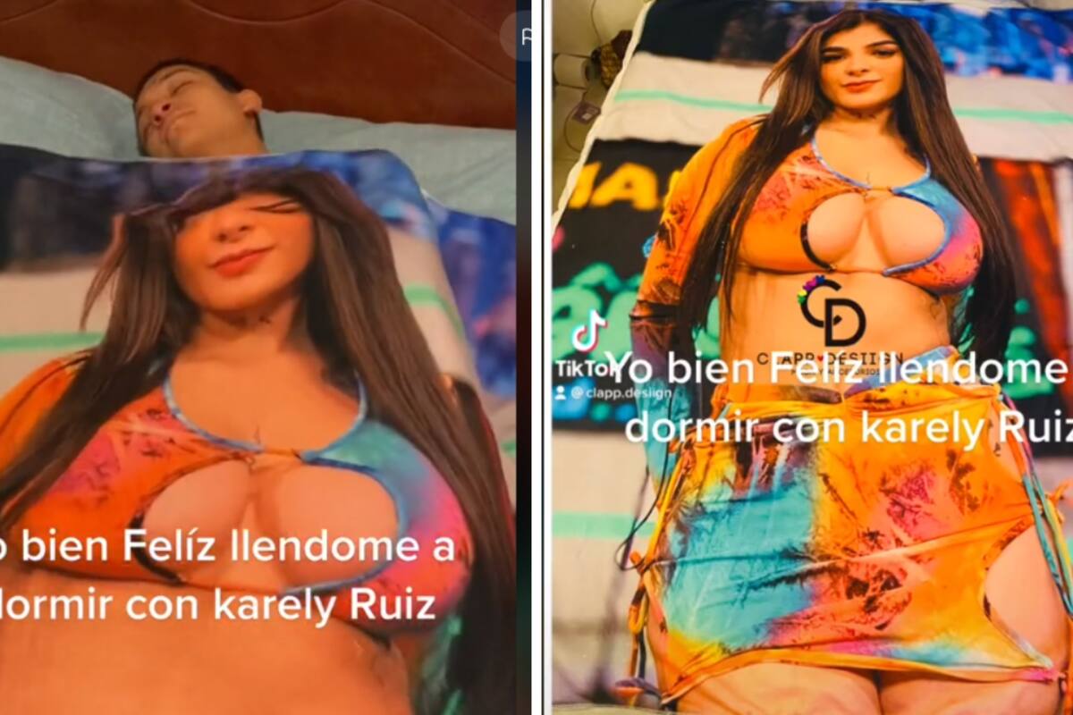 VIRAL: Tiktoker presume su cobija de Karely Ruiz