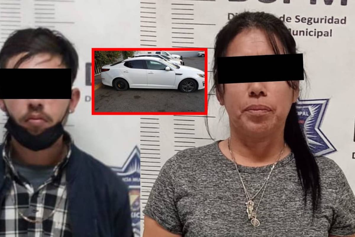 Detenidos por conducir un vehículo con reporte de robo