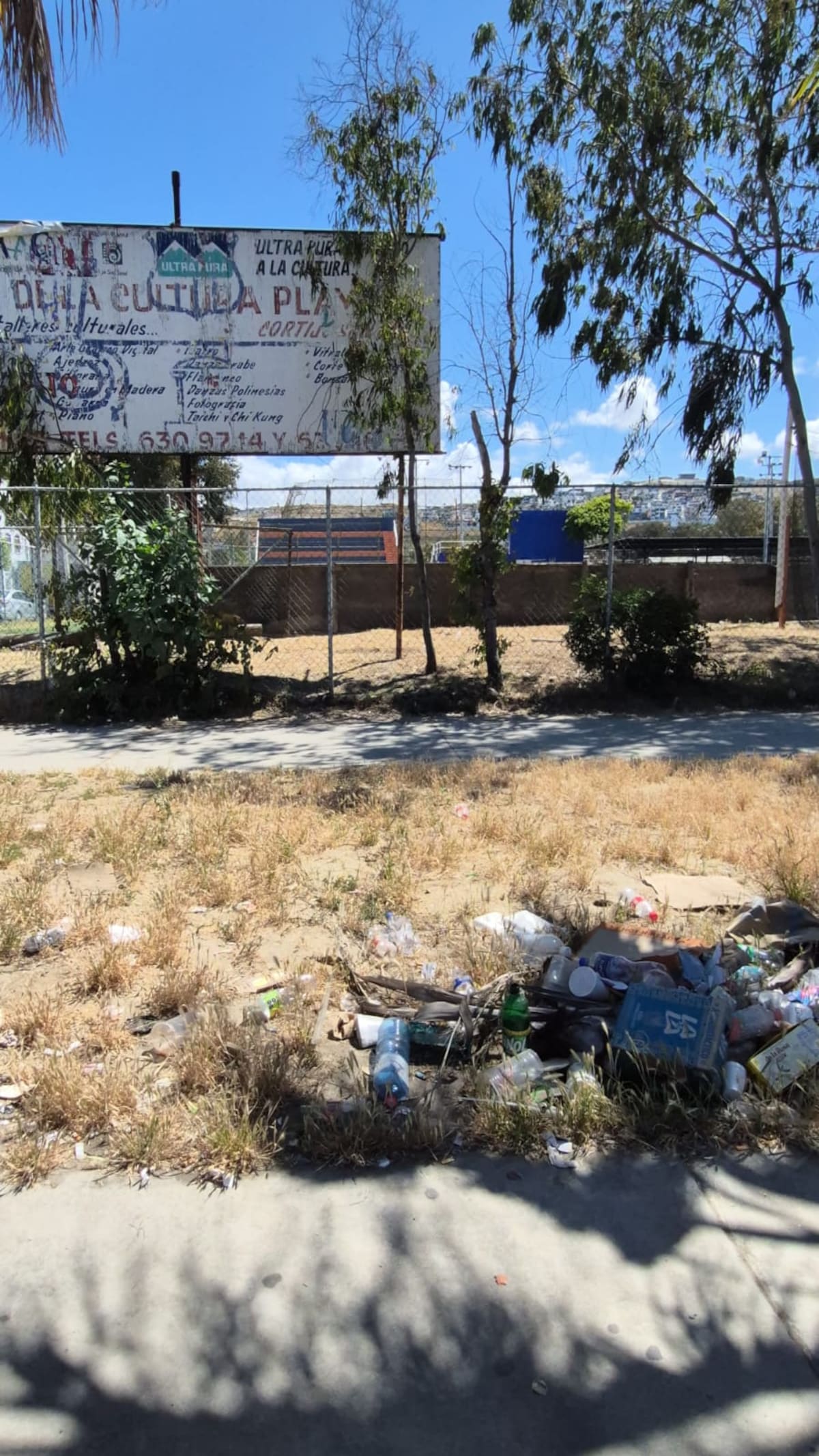 Empresarios de CDT intervendrán el área del verde, pero los usuarios usuarios y vecinos de Playas de Tijuana se quejaron de no haber sido tomados en cuenta. Foto: Khennia Reyes