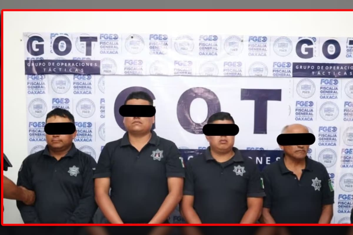 Detienen a cuatro funcionarios penitenciarios por fuga de reo en penal de Oaxaca
