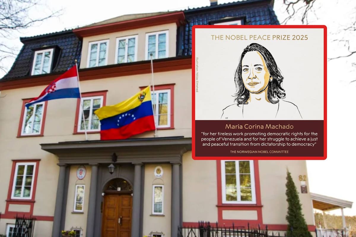 Venezuela cierra su embajada en Noruega tras Nobel de María Corina Machado: Esto se sabe