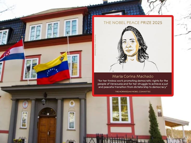 Venezuela cierra su embajada en Noruega tras Nobel de María Corina Machado: Esto se sabe