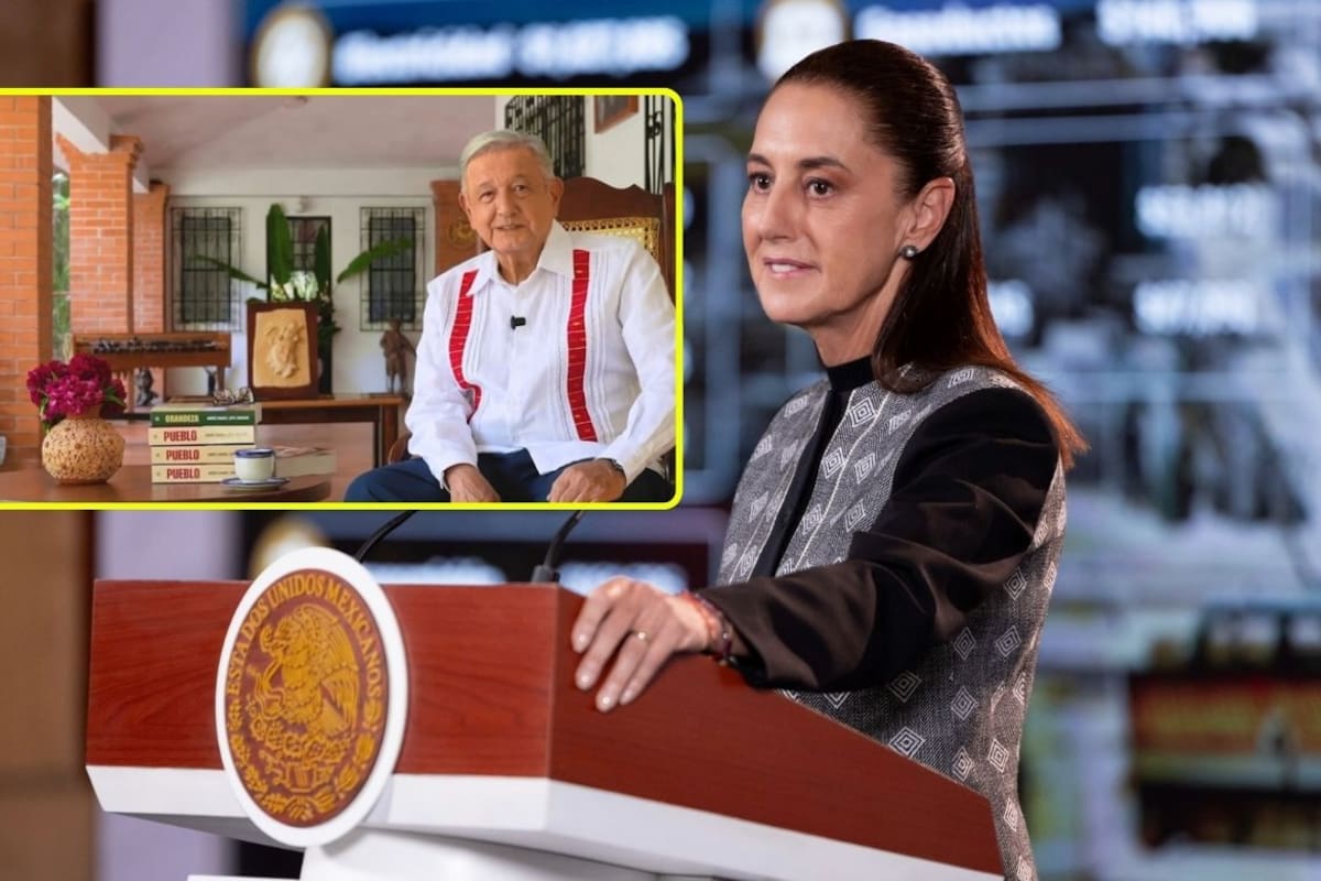 AMLO ya dejó la Presidencia y “puede hablar más”: Sheinbaum responde a dichos sobre EEUU y “El Mayo” Zambada en su libro “Pueblo”