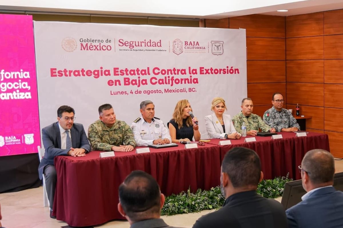 Fortalece gobierno de Baja California estrategia integral contra la extorsión con acciones operativas y atención directa a víctimas