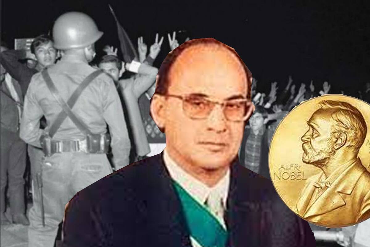Luis Echevería fue candidato al Nobel de la Paz, aun después de la masacre de Tlatelolco y El Halconazo