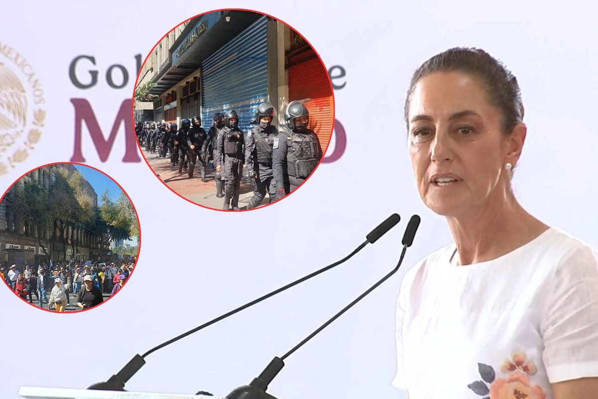 Ausencia de Sheinbaum en marcha nacional: ¿Dónde estaba la presidenta?