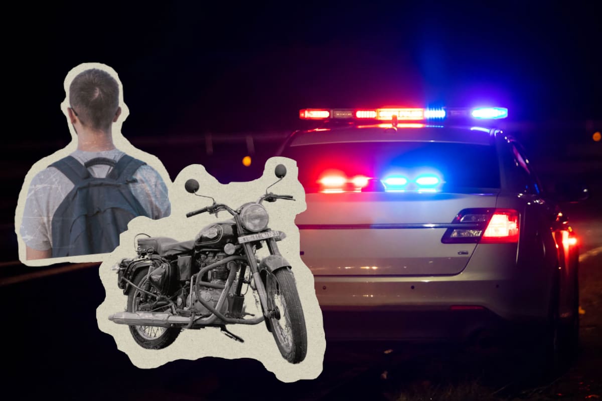 Detenido por robo de motocicleta