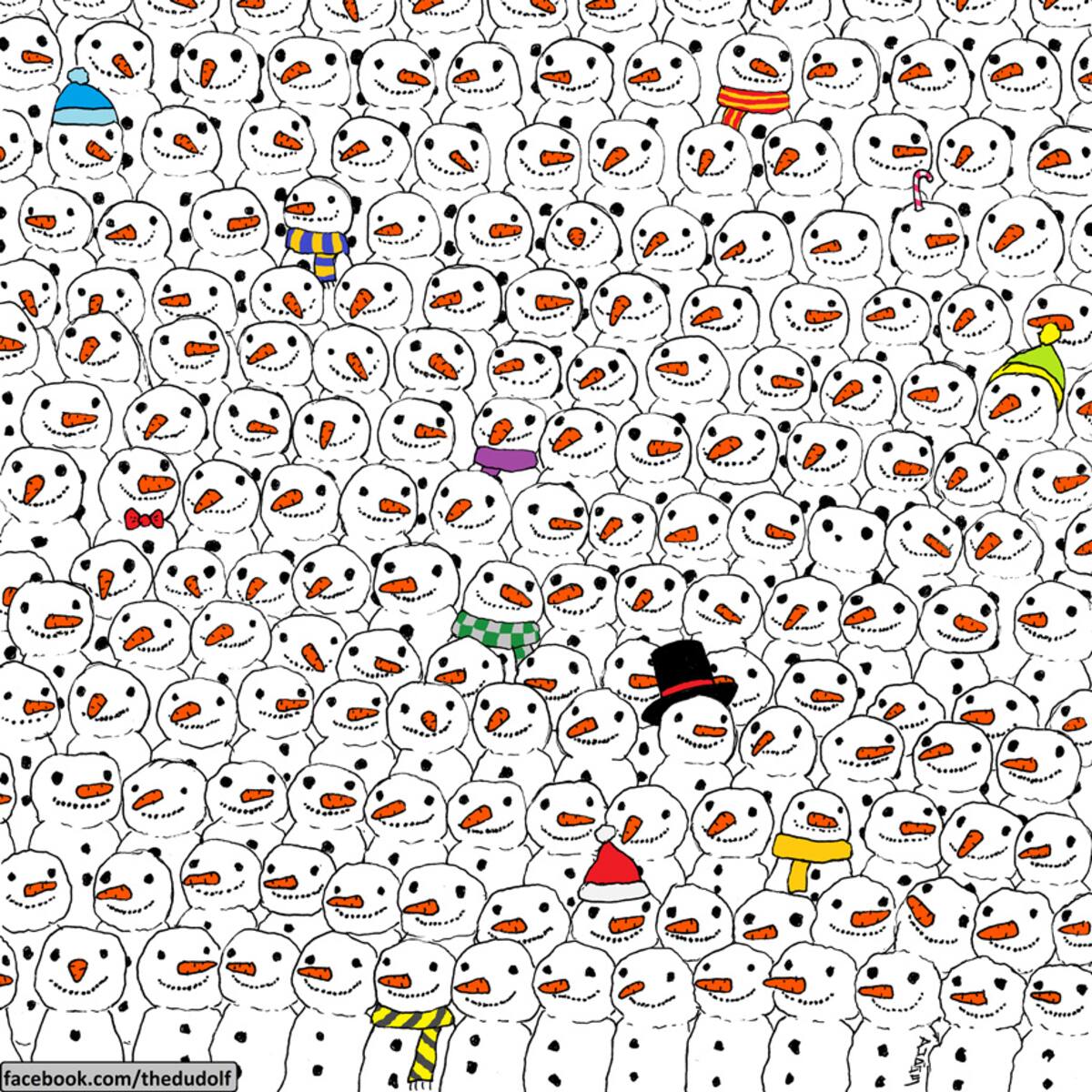 Acertijo visual: encuentra al panda en menos de 10 segundos