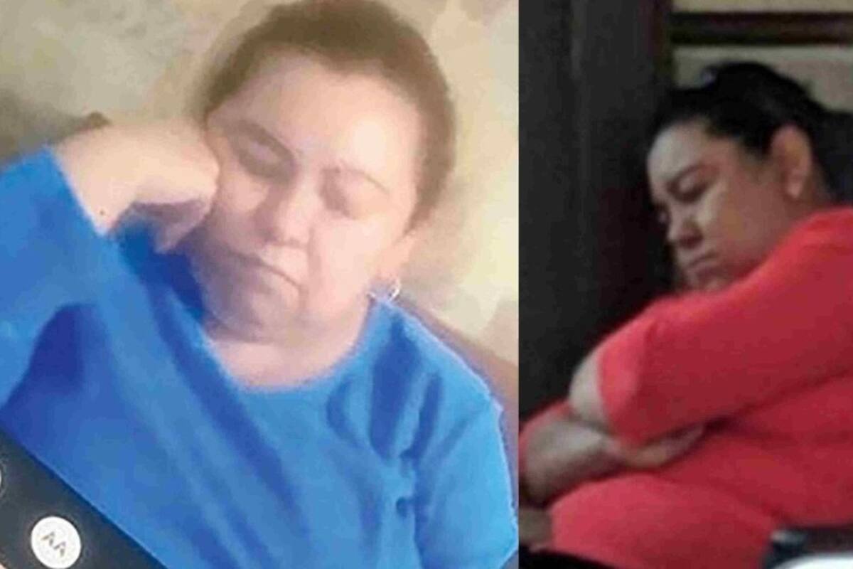 ¡Maestra se duerme en clase virtual! Ocurrió en México
