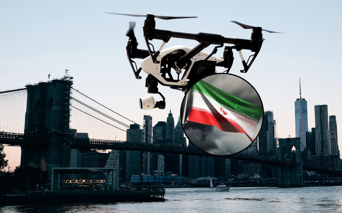 FBI emite alerta en California por posible ataque con drones vinculados a Irán. Foto: Reuters, Canvas