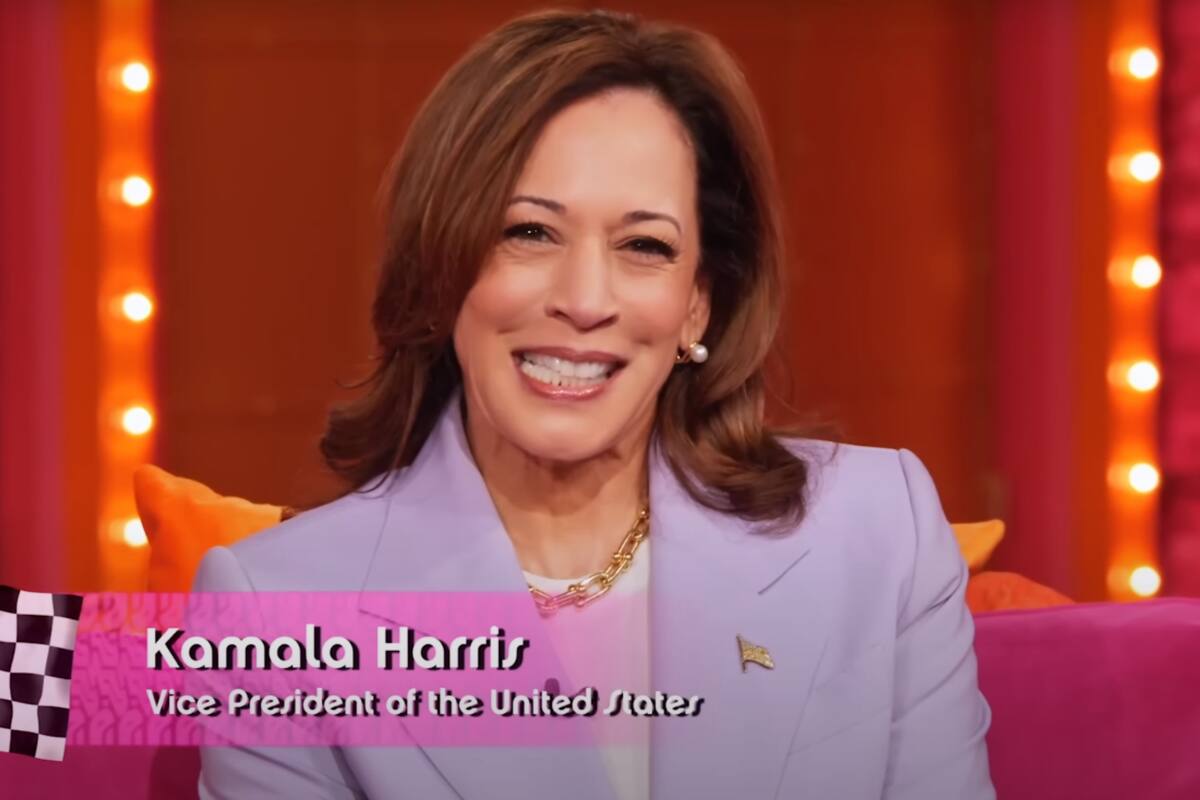 Kamala Harris aparece en “RuPaul’s Drag Race” para animar al voto