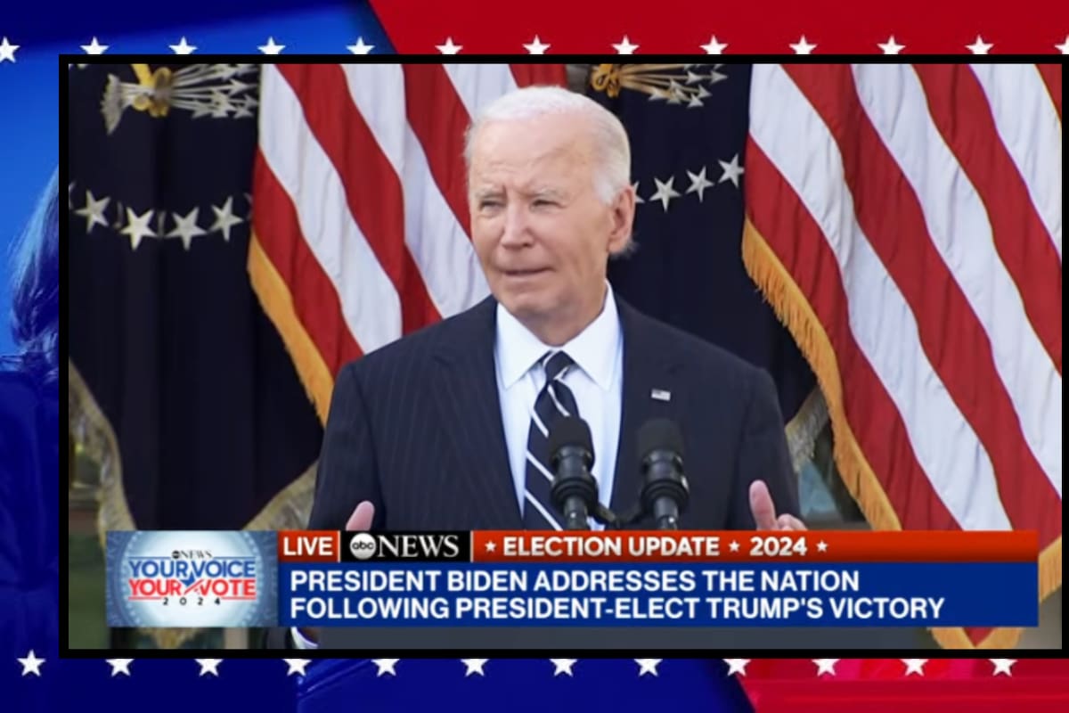 Joe Biden asegura una transición pacífica del poder: “No puedes amar tu país solo cuando ganas”
