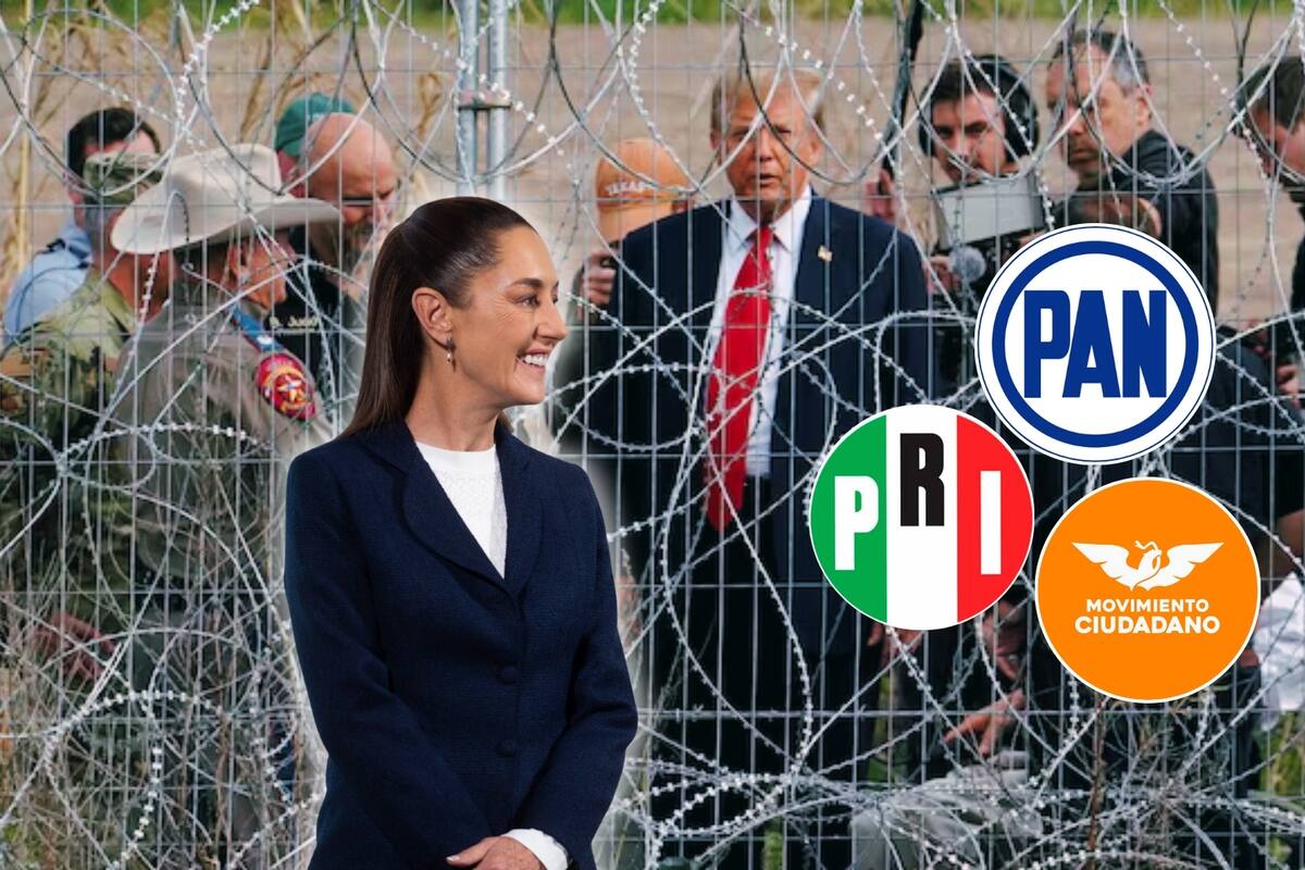 Toda la oposición apoya a Claudia Sheinbaum para hacer frente común ante Estados Unidos; México se niega a convertirse en un tercer país seguro, asegura Rosa Icela Rodríguez