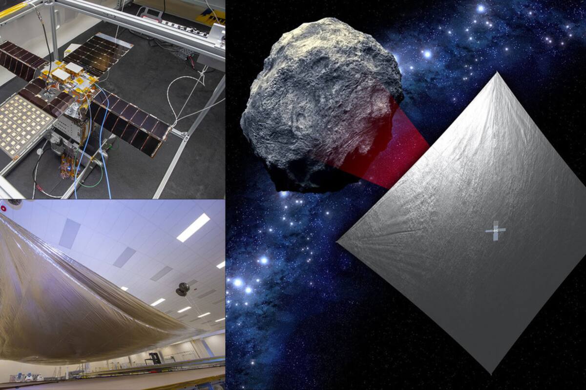 NASA lanzará primera nave impulsada por una vela solar