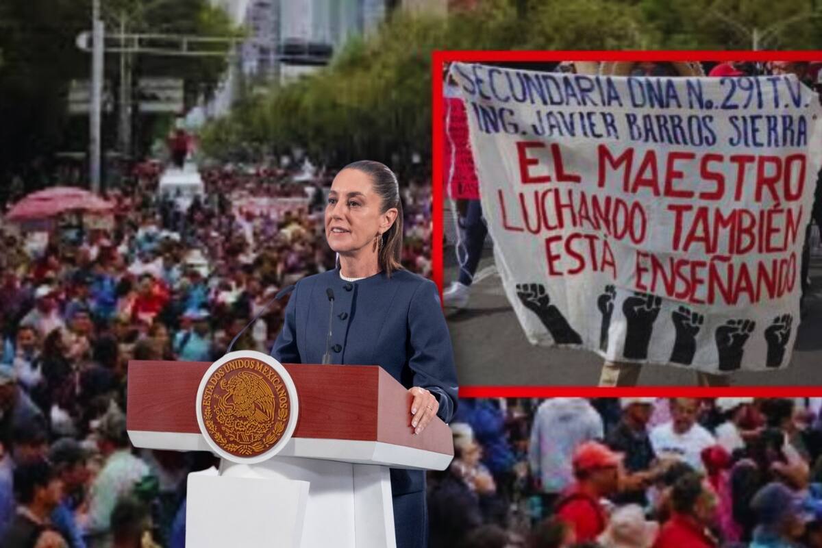 CNTE mantendrá plantón en el Zócalo y espera que se sumen más maestros: buscan ahora una nueva reunión con Sheinbaum