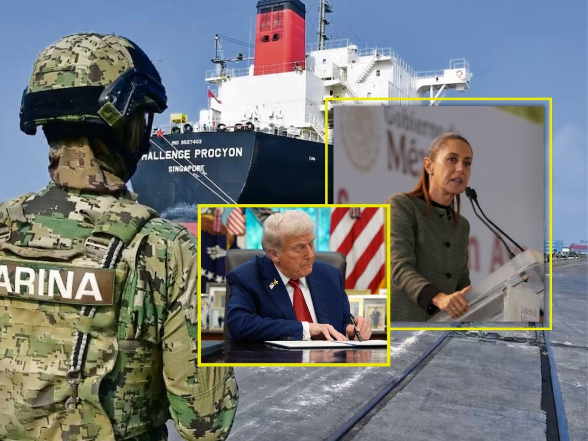 Sheinbaum y EEUU lanzan frente común contra el huachicol. | Crédito: El Universal/AP/Presidencia