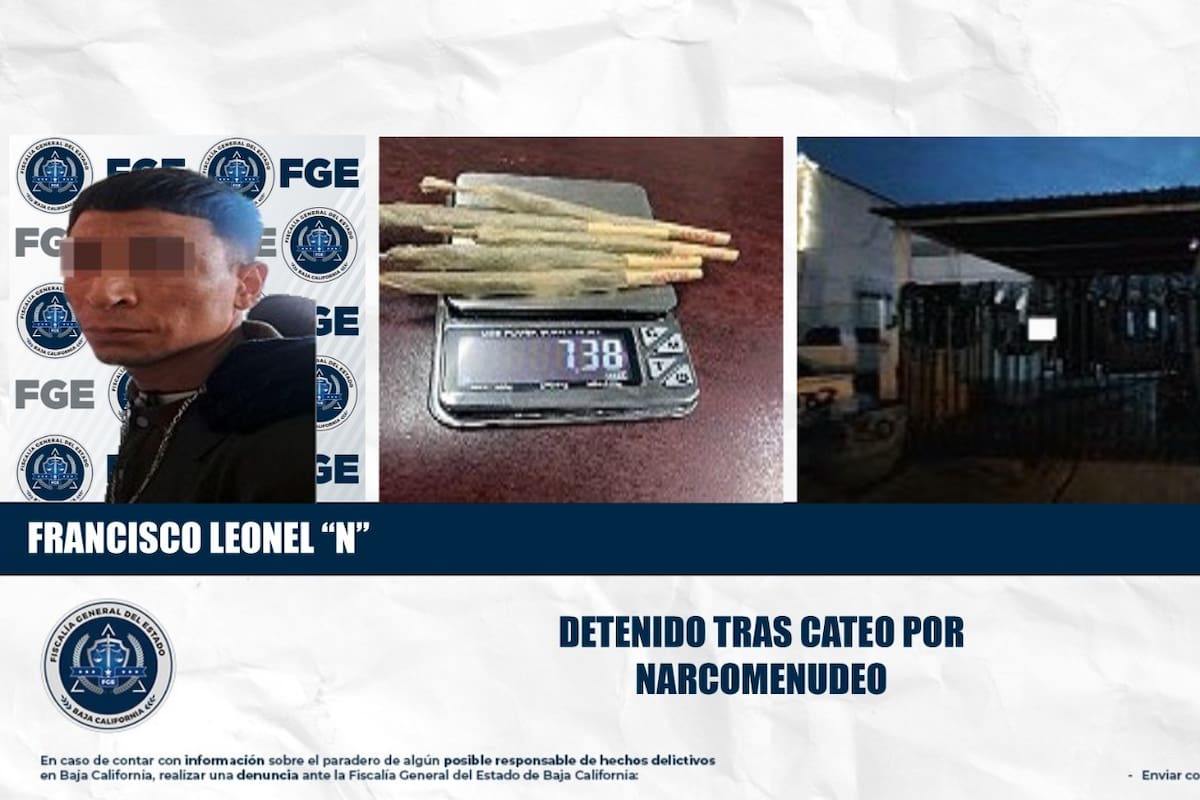 Cateo en Praderas del Sol deja detenido y casa asegurada por narcomenudeo