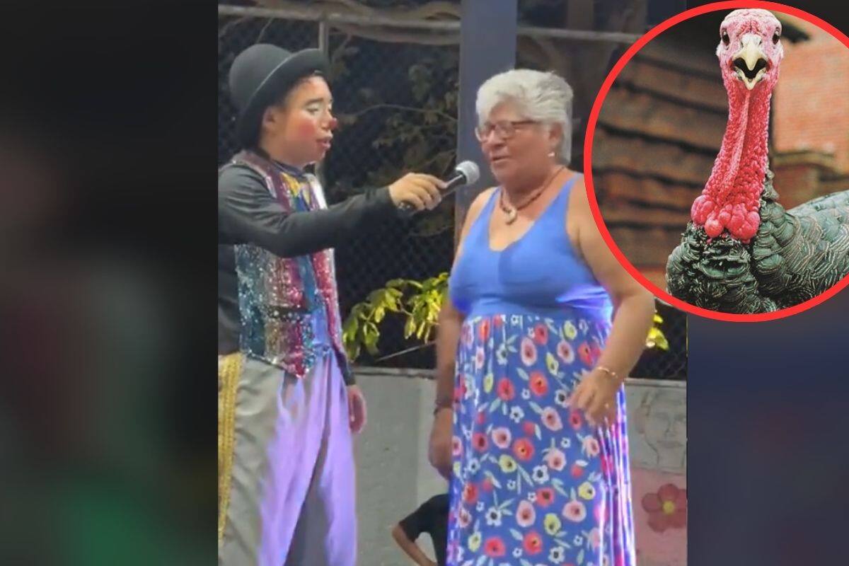 VIDEO: Divertida respuesta de señora al hacer sonido de “pavo” hace reír en redes