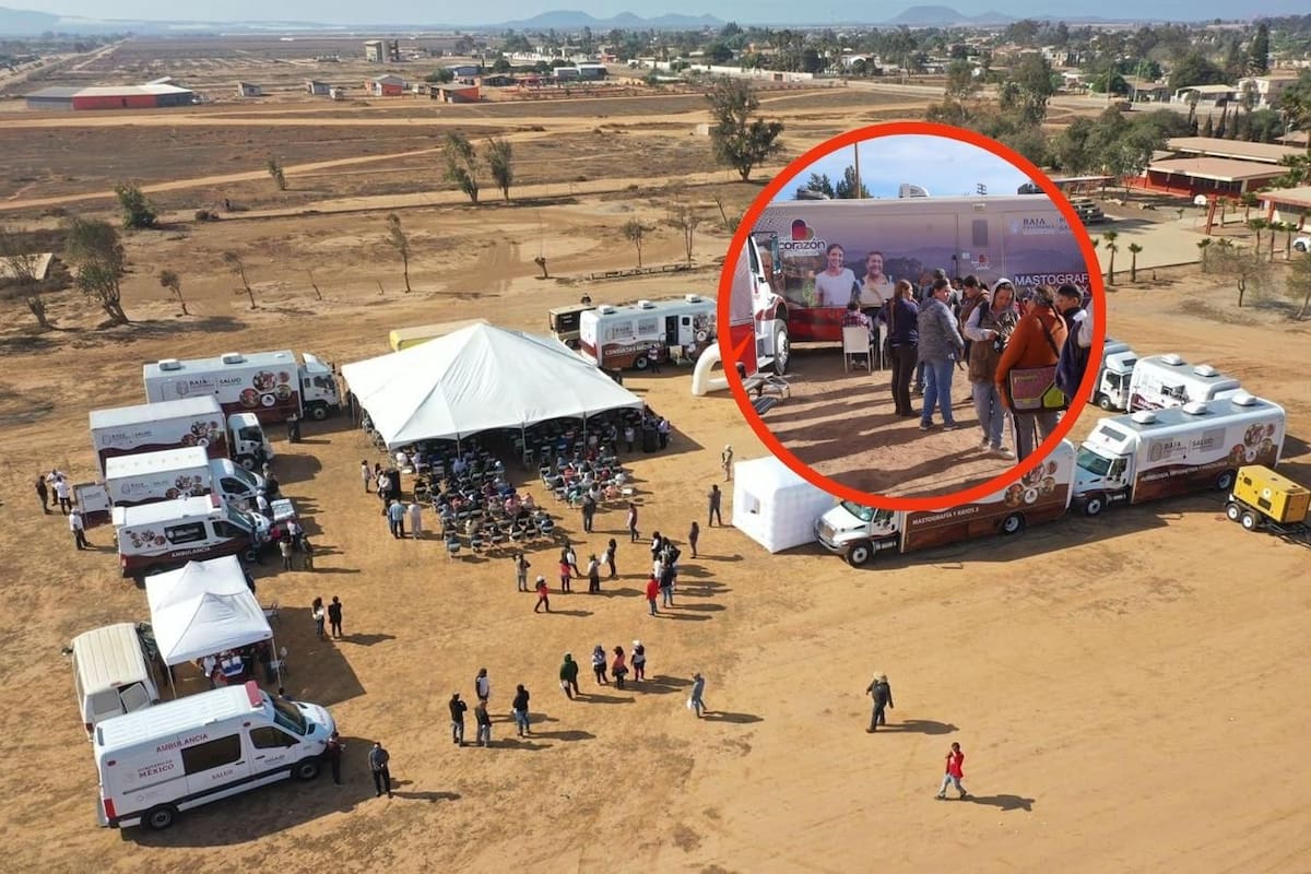 Caravanas de Salud llevarán consultas, vacunas y estudios gratuitos al Valle de Mexicali, Tijuana y SQ