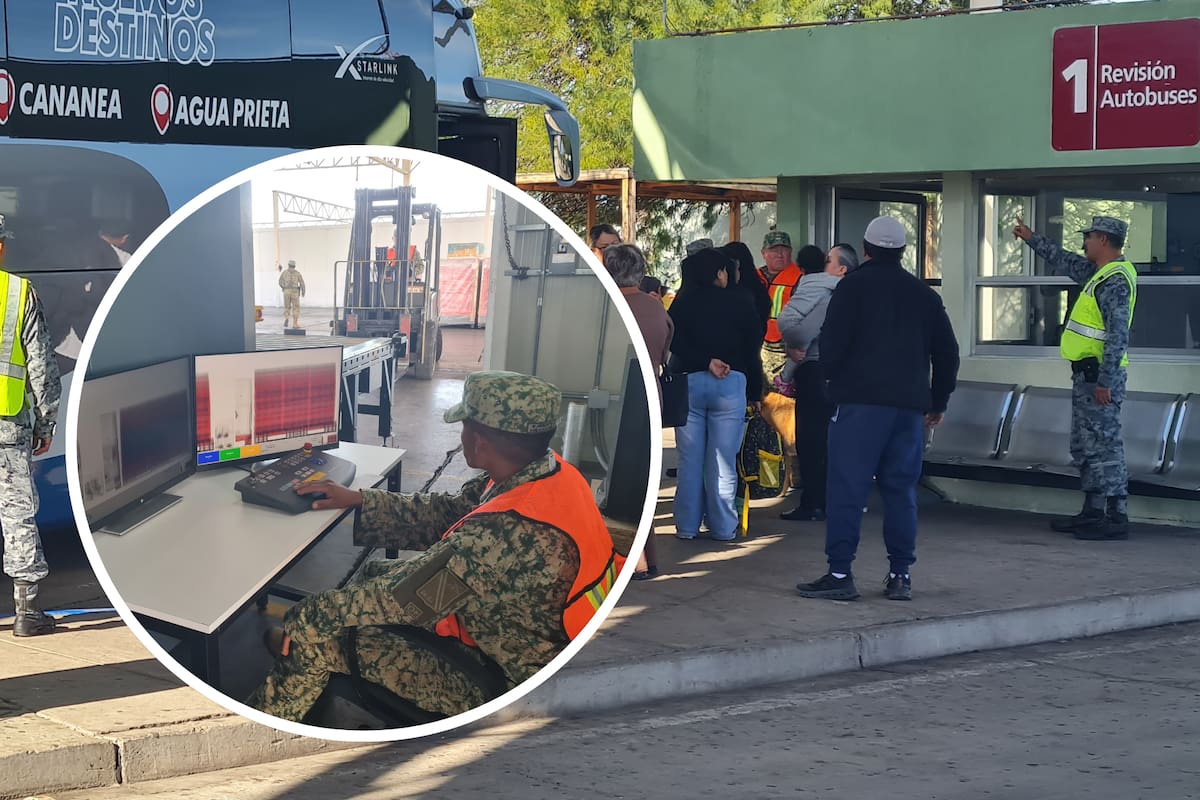 Modernizan Puesto Militar de Querobabi con tecnología de rayos X para agilizar revisiones