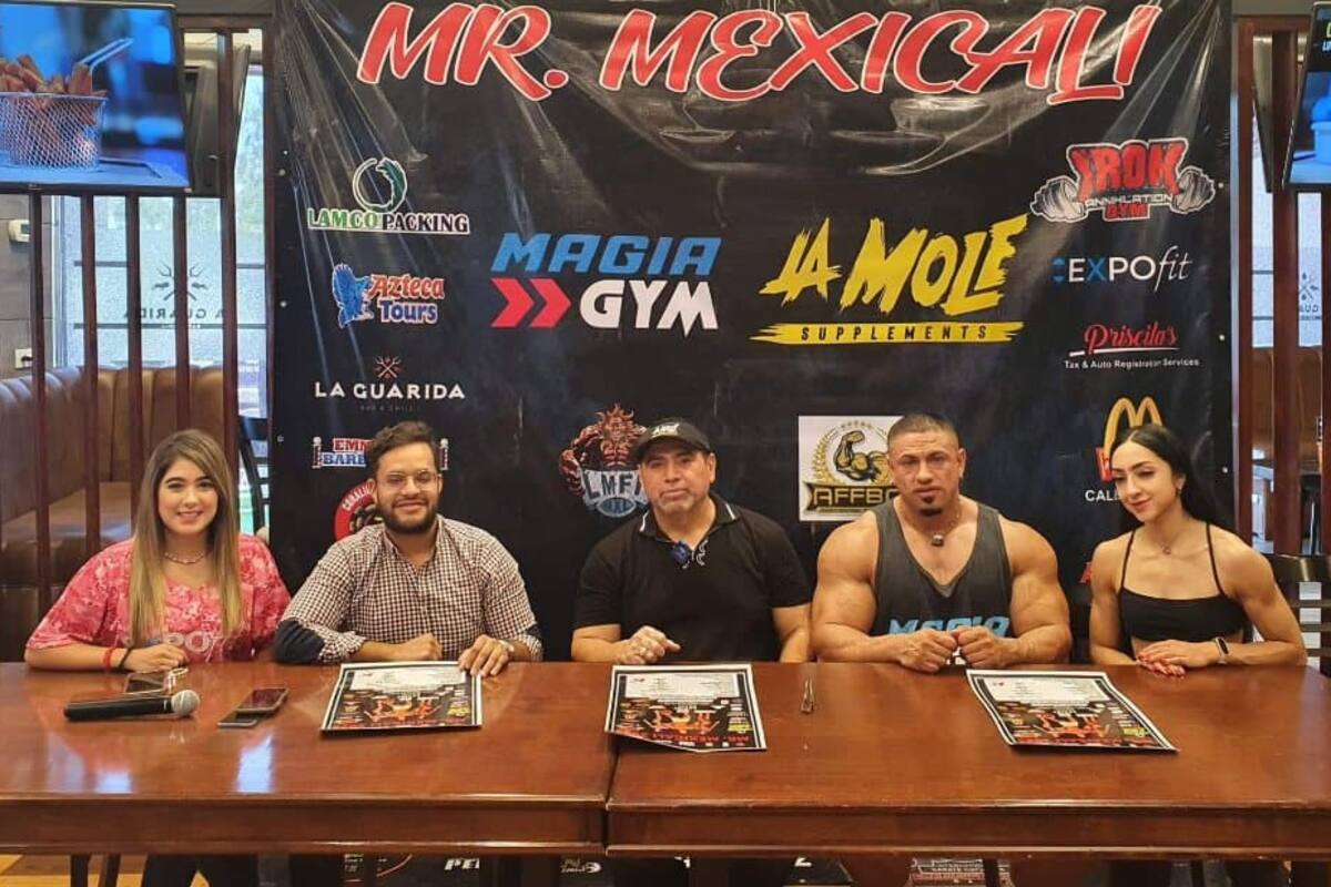 Todo listo para el Mr. Mexicali 2022