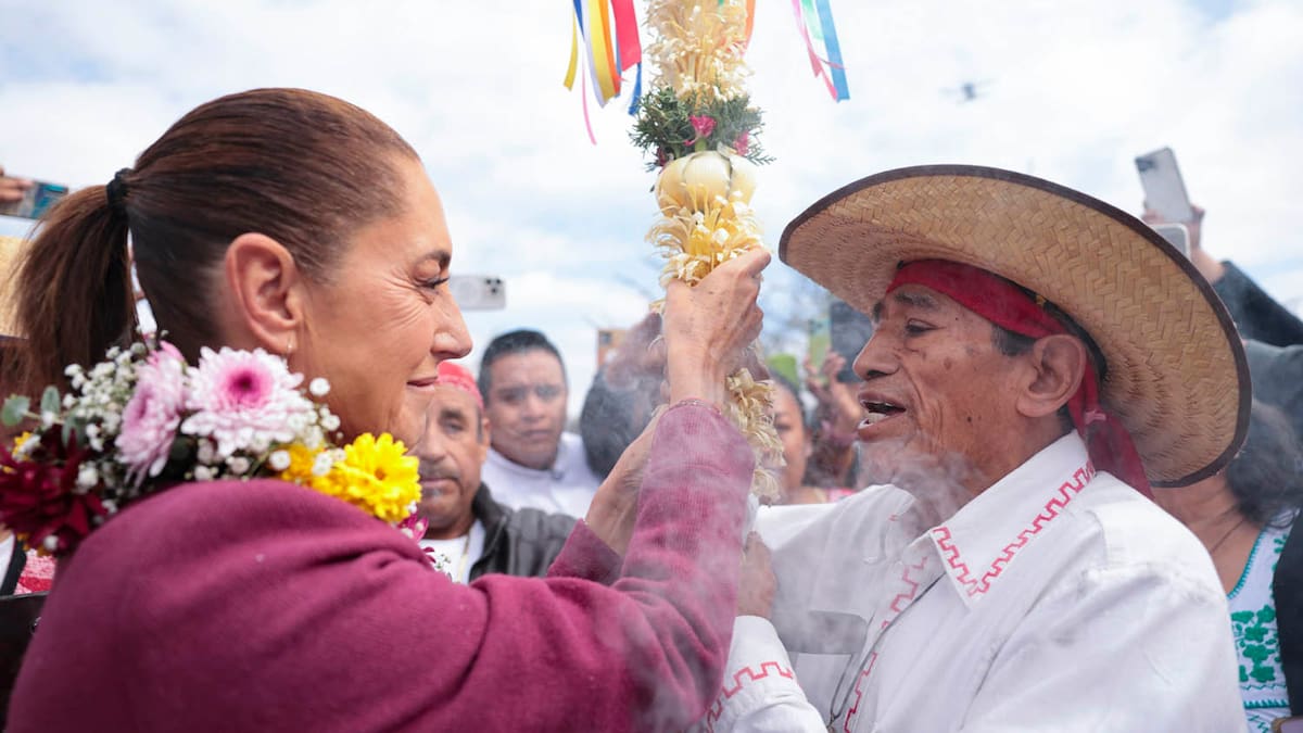 Tras 80 años de conflicto por tierras indígenas en Guanajuato, la disputa llega a su fin: Sheinbaum entrega el reconocimiento legal al ejido Nuevo Cruz del Palmar y habla del perdón histórico a pueblos originarios
