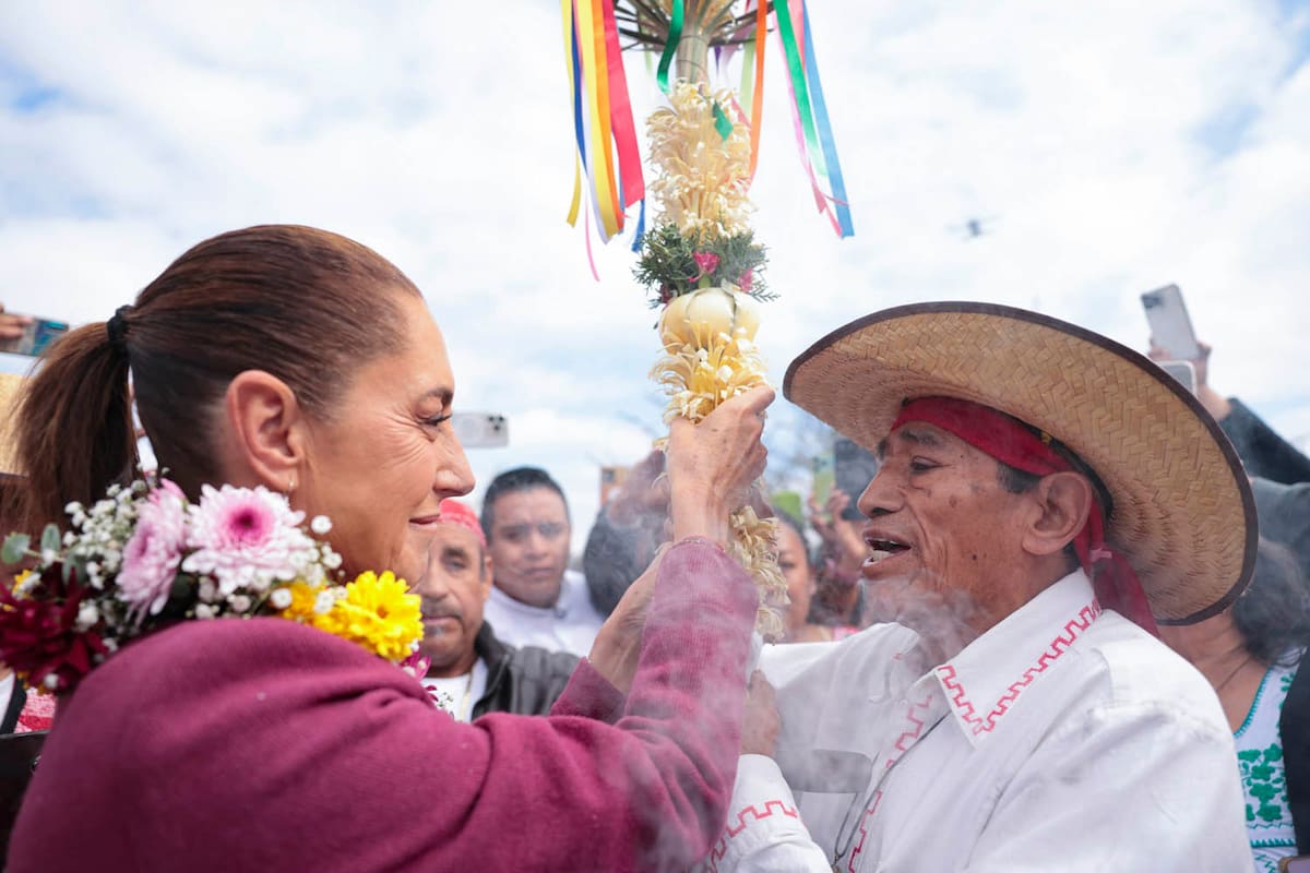 Tras 80 años de conflicto por tierras indígenas en Guanajuato, la disputa llega a su fin: Sheinbaum entrega el reconocimiento legal al ejido Nuevo Cruz del Palmar y habla del perdón histórico a pueblos originarios