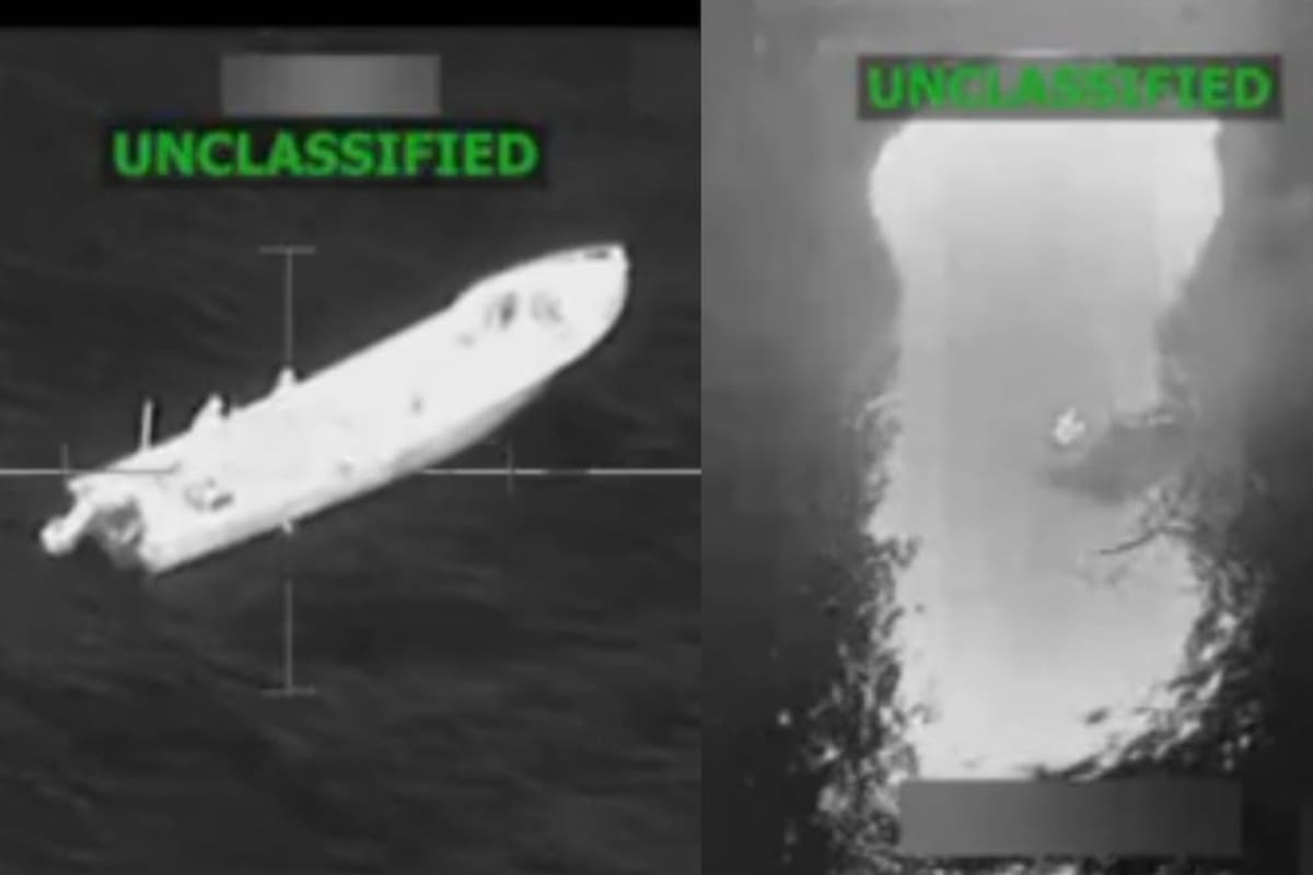 EEUU hunde dos lanchas en el Pacífico y mata a seis presuntos narcoterroristas por orden de Trump