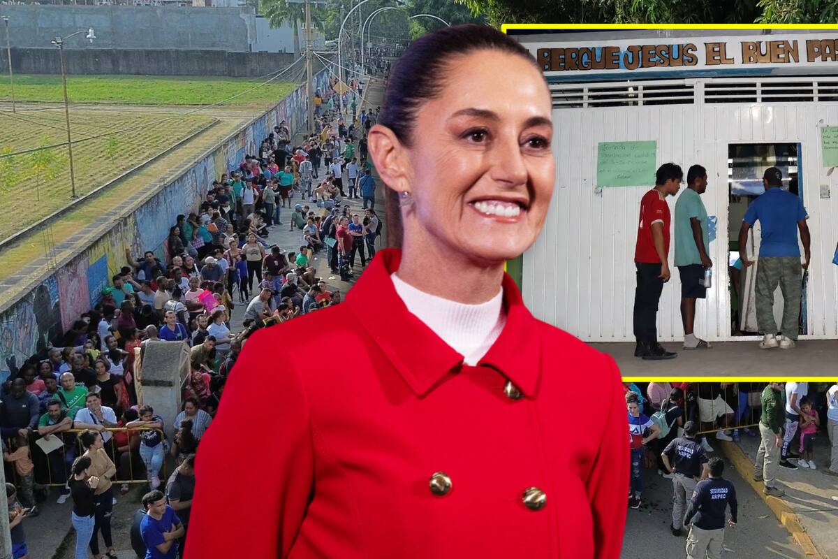 Migrantes prefieren que Sheinbaum los deporte de México, a enfrentar las amenazas de Trump en EU