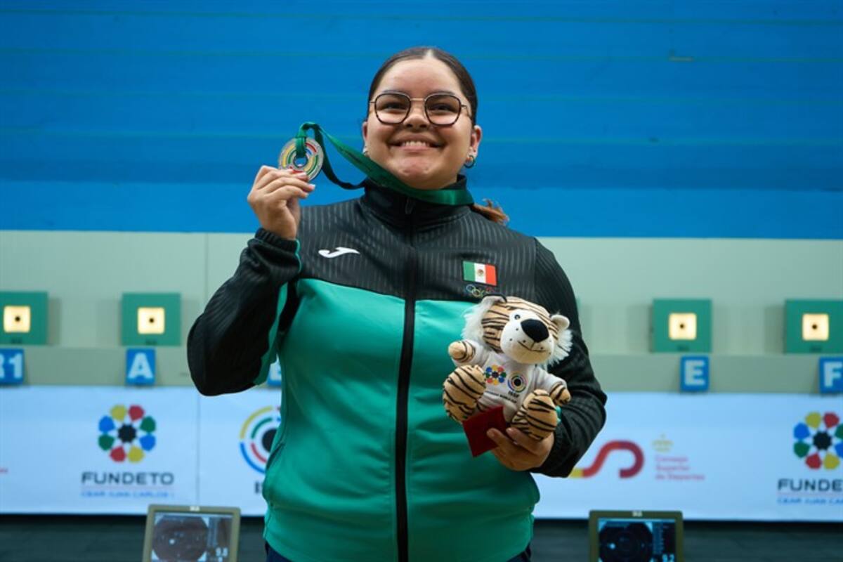 Sube Andrea Ibarra a segundo lugar del ranking mundial de tiro deportivo
