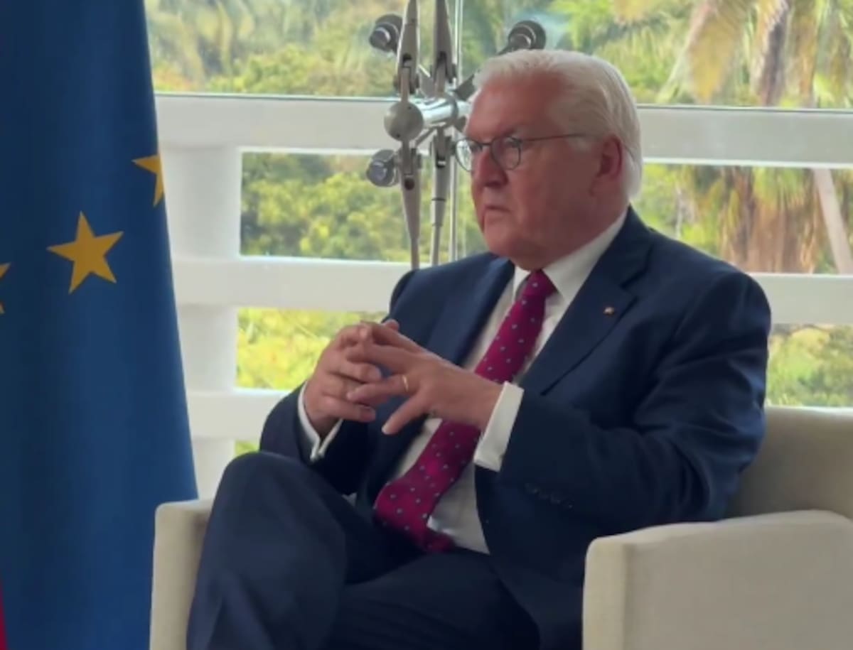 Ambos mandatarios abordaron temas de inversión, cooperación tecnológica y la necesidad de fortalecer un orden internacional basado en la paz. | Foto: Captura de pantalla.