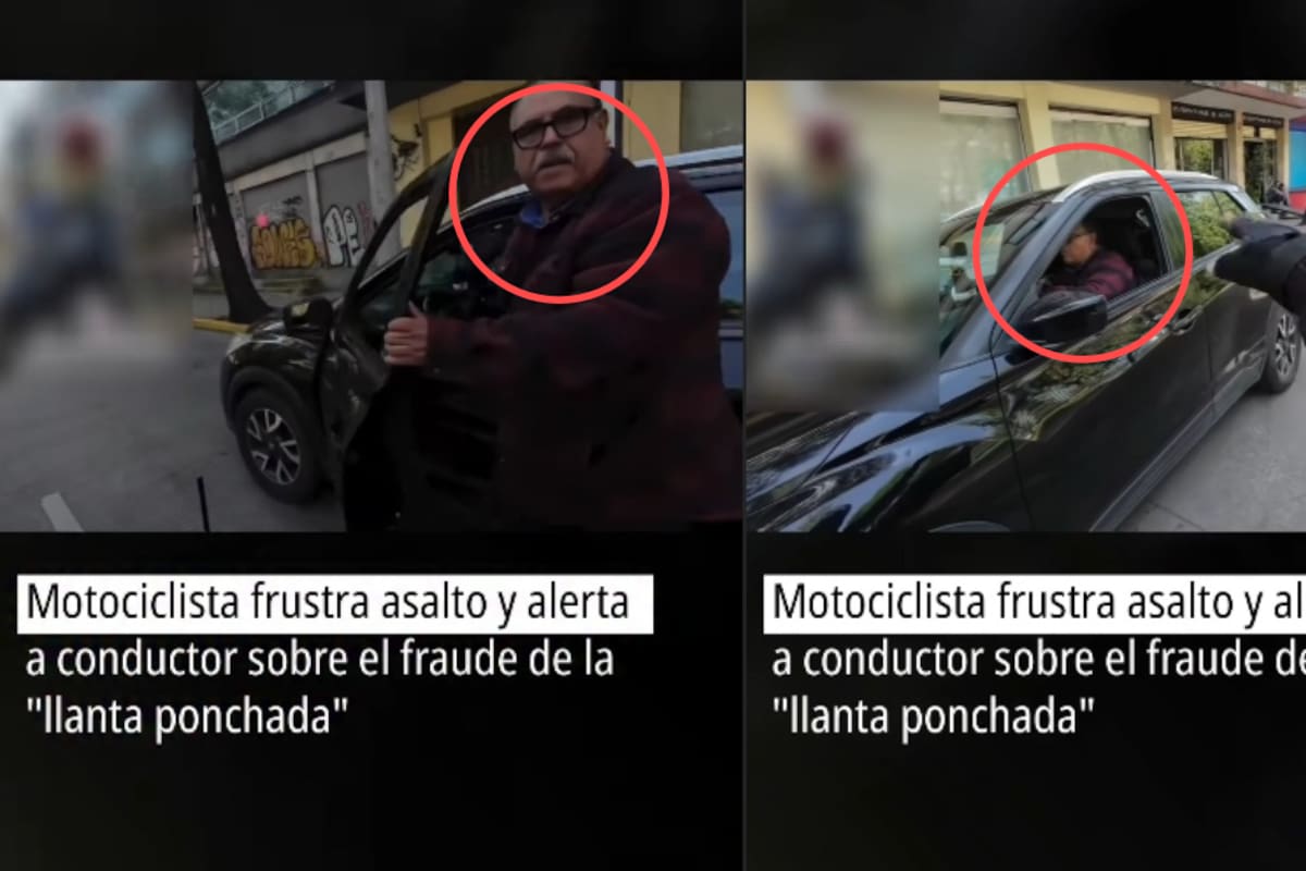 “Ese hombre es un héroe sin capa”: Motociclista evita un presunto asalto al alertar a un conductor y se vuelve viral
