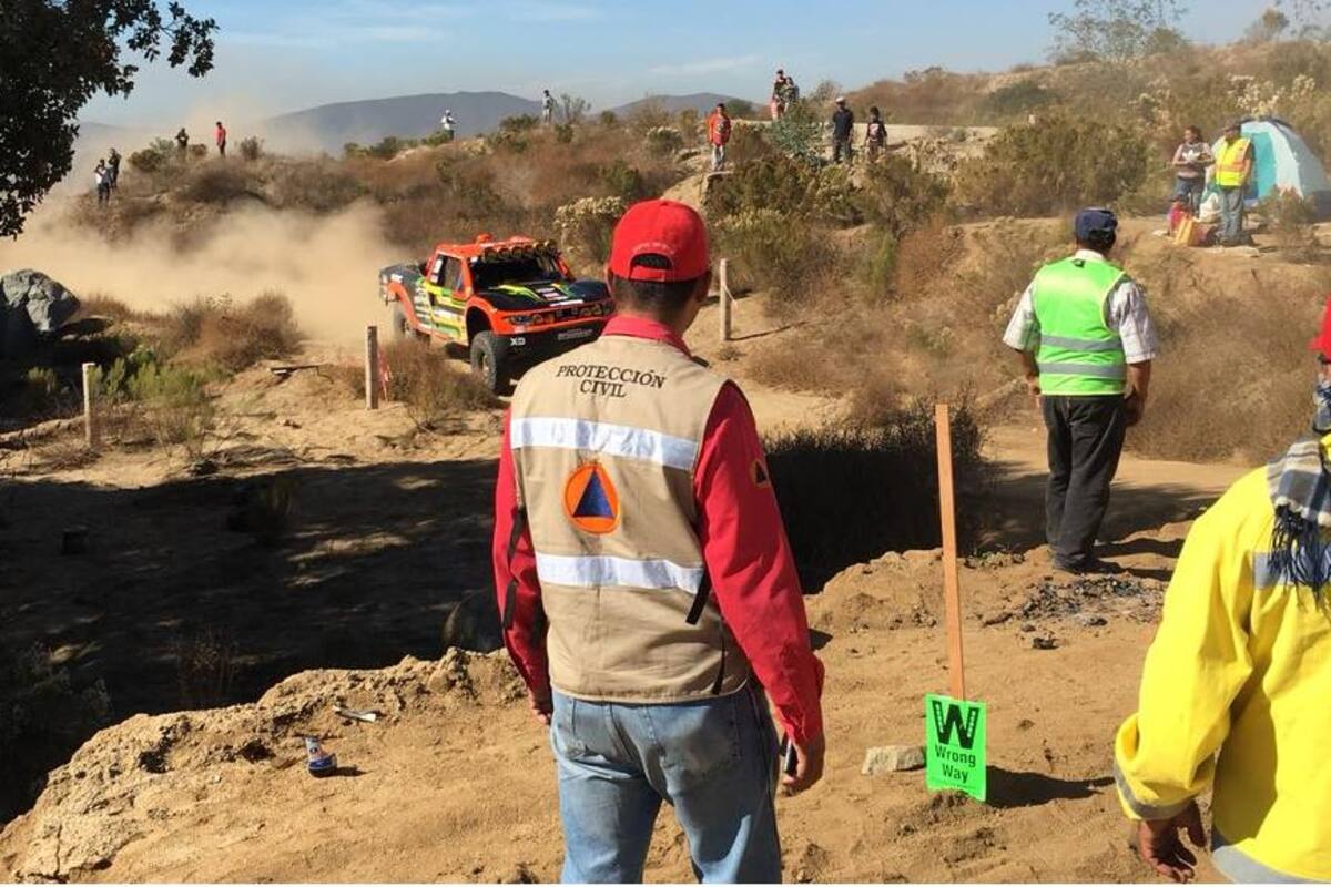 Piden a espectadores de la Baja 400 seguir las normas de seguridad