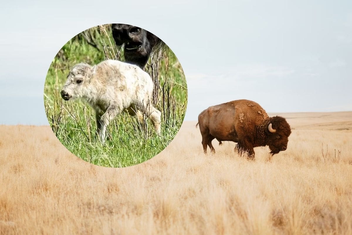 La profecía detrás del reciente nacimiento de un Búfalo Blanco en Estados Unidos