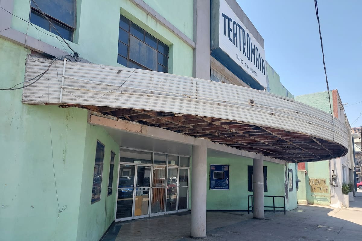 Teatro abandonado de Ensenada representa un riesgo