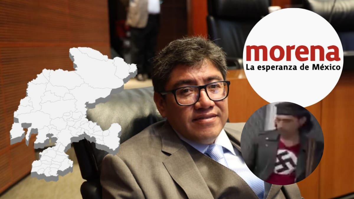 El senador Saúl Monreal quedó en medio de la polémica luego de promocionar a grupo musical donde uno de los integrantes portaba una playera con una esvástica nazi durante grabación