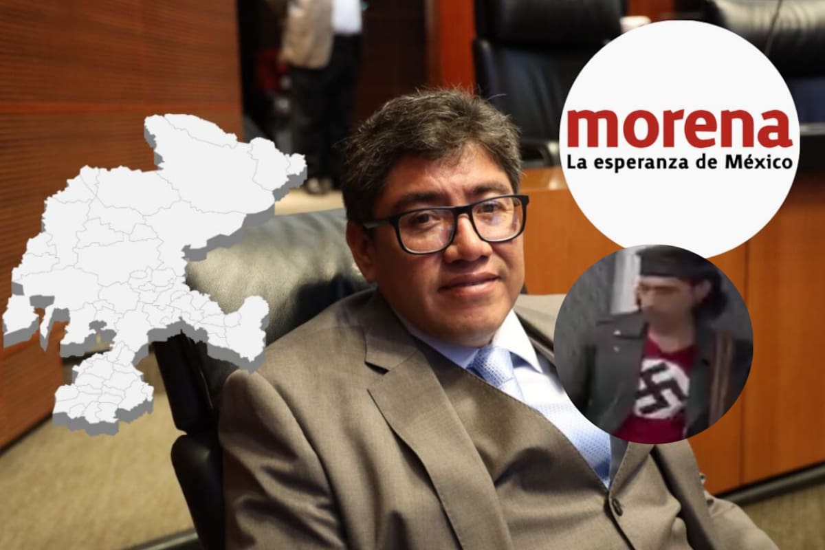 El senador Saúl Monreal quedó en medio de la polémica luego de promocionar a grupo musical donde uno de los integrantes portaba una playera con una esvástica nazi durante grabación