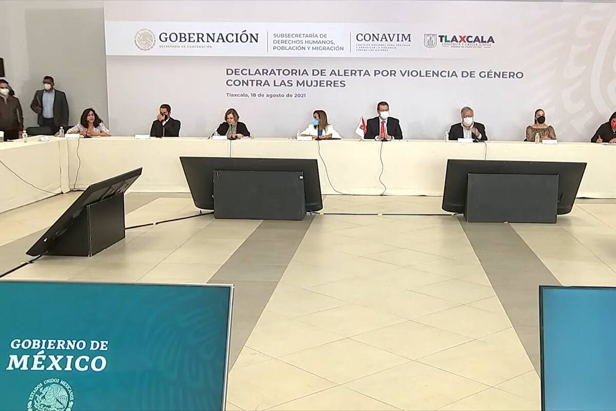 Secretaría de Gobernación emite alerta por violencia de género en Tlaxcala