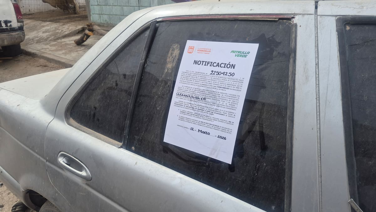 Los propietarios de autos abandonados serán notificados por la Patrulla Verde antes de que proceda el retiro, multa y traslado al corralón municipal.