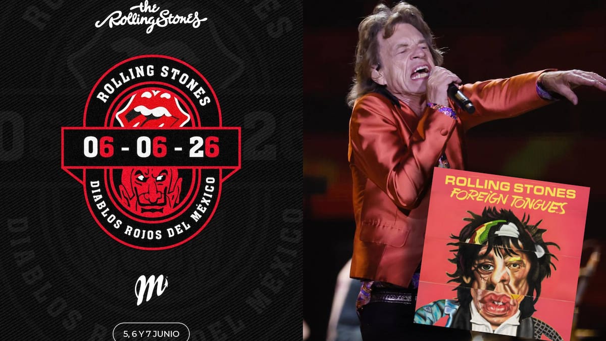 Diablos Rojos del México y The Rolling Stones lanzan colección histórica con jersey, gorras y vinilo exclusivo