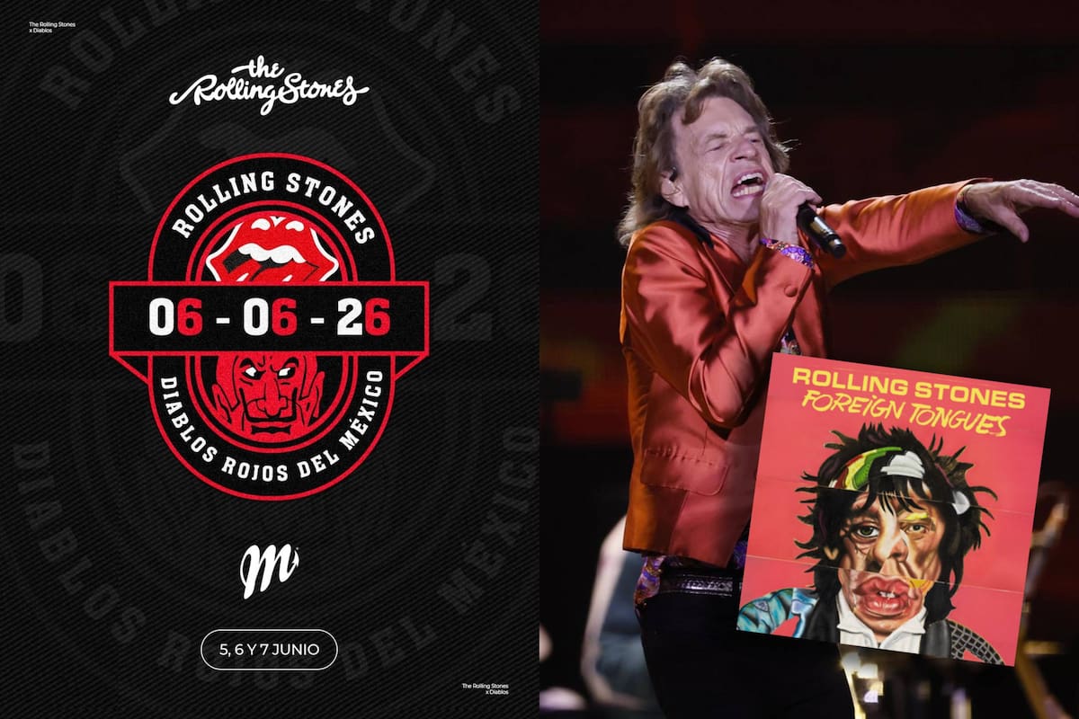 Diablos Rojos del México y The Rolling Stones lanzan colección histórica con jersey, gorras y vinilo exclusivo