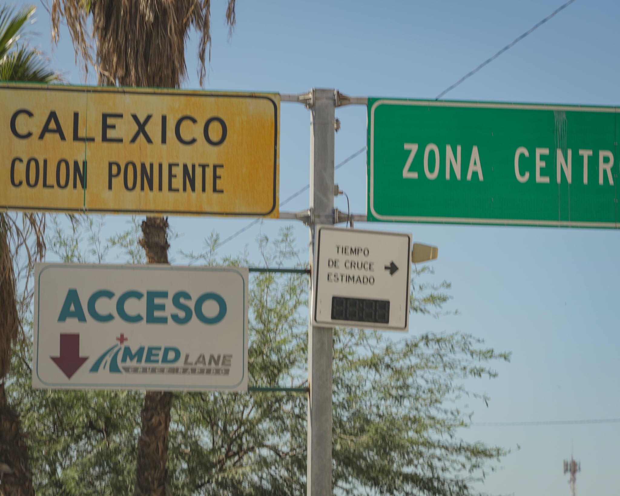 Garitas Mexicali-Calexico: tiempos de espera este domingo