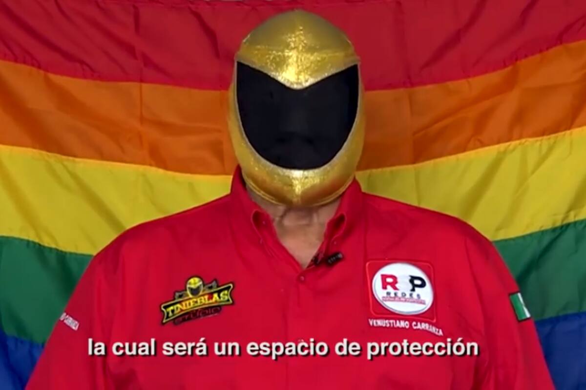 Luego de quedarse callado en debate, “Tinieblas” presenta plan para comunidad LGBT