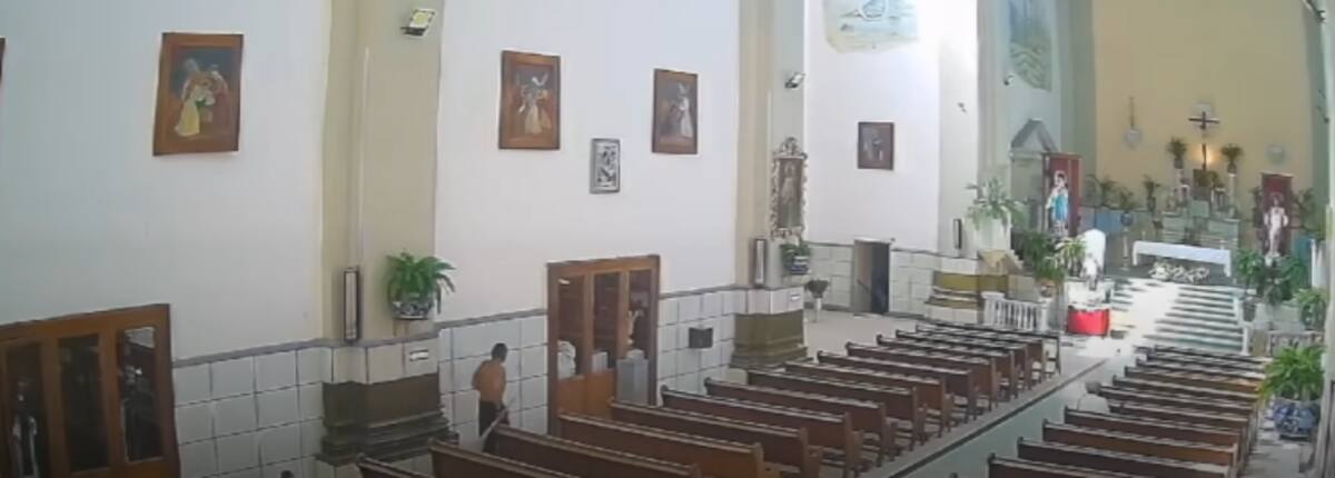 Robo captado en video. / Unotv.